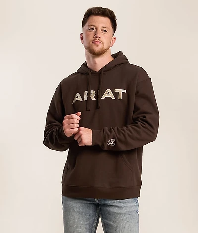 Camo Hooded Sweatshirt