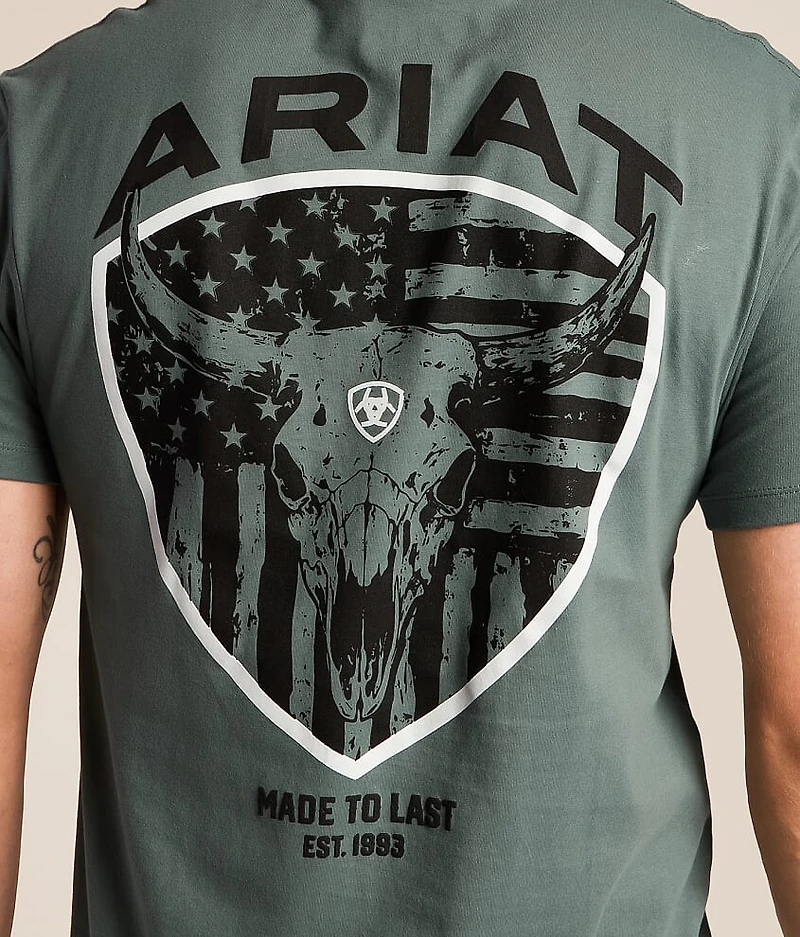 Longhorn Patriot Shield T-Shirt