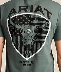 Longhorn Patriot Shield T-Shirt