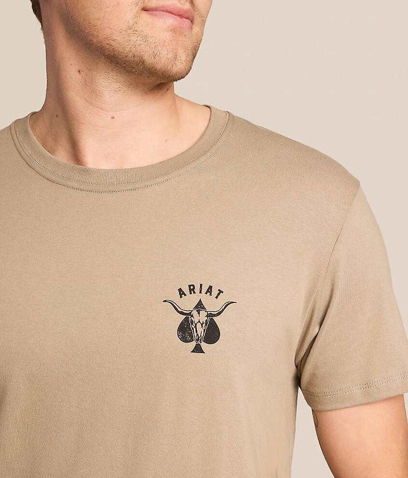 Face Card Skull T-Shirt