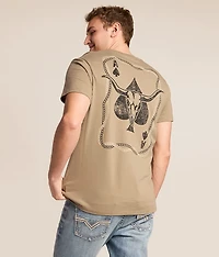 Face Card Skull T-Shirt