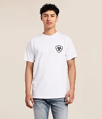 Tricolor Angle T-Shirt