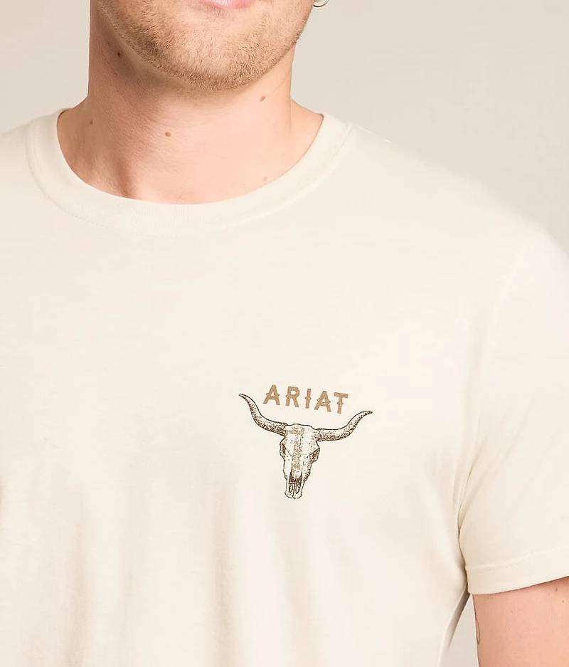 Sketch Longhorn Patriot T-Shirt