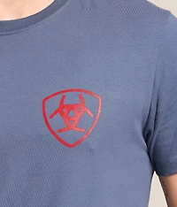 Simple Bias Flag T-Shirt