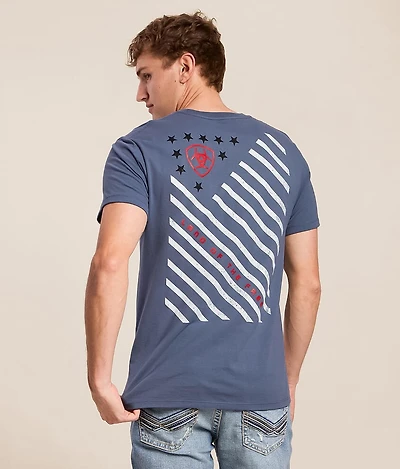 Simple Bias Flag T-Shirt