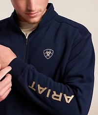 Logo Quarter Zip Pullover