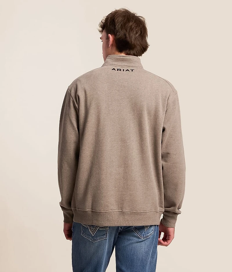 Ariat Logo Quarter Zip Pullover