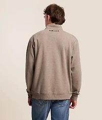 Ariat Logo Quarter Zip Pullover