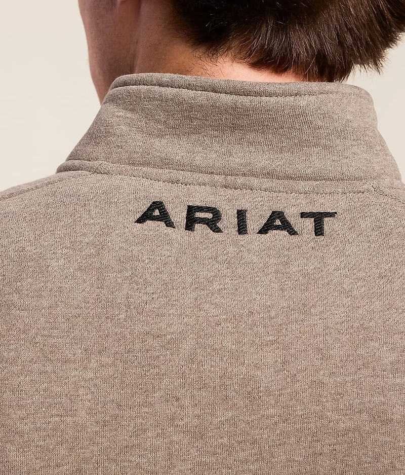 Ariat Logo Quarter Zip Pullover