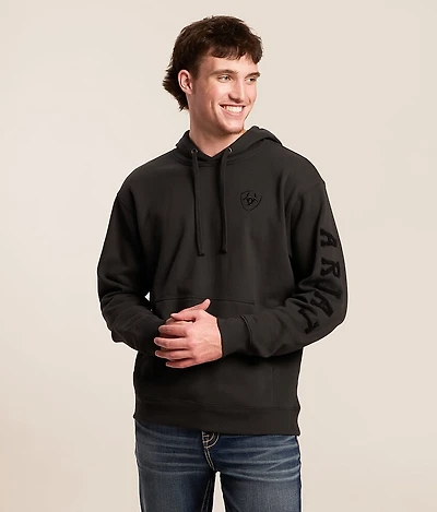 Varsity Logo Hooded Sweatshirt