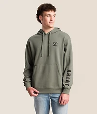 Face Card Skull Hooded Sweatshirt