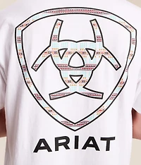 Subtle Serape Simple Shield T-Shirt