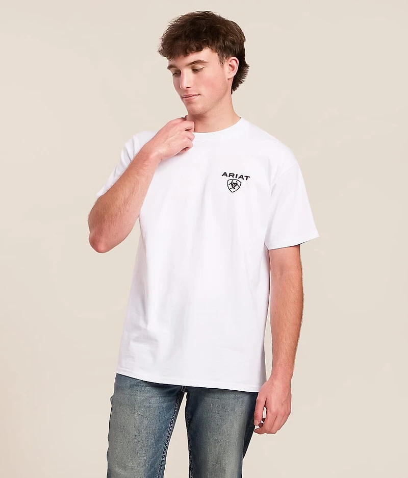 Subtle Serape Simple Shield T-Shirt