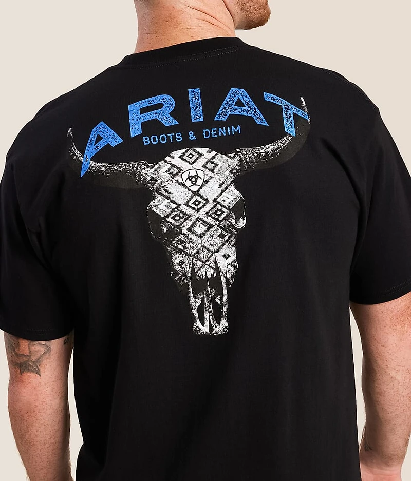 Southwest Skull Over T-Shirt