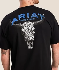 Southwest Skull Over T-Shirt