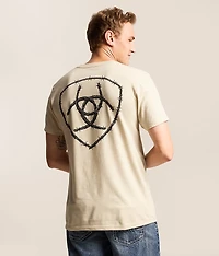 Barbed Wire Shield T-Shirt