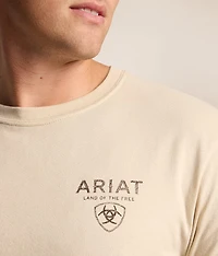 Bison Head Circle T-Shirt