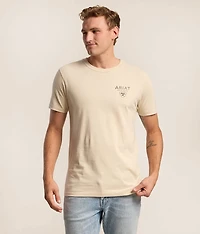 Bison Head Circle T-Shirt