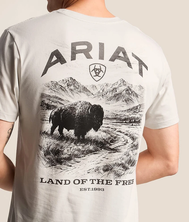 Bison Trail Sketch T-Shirt