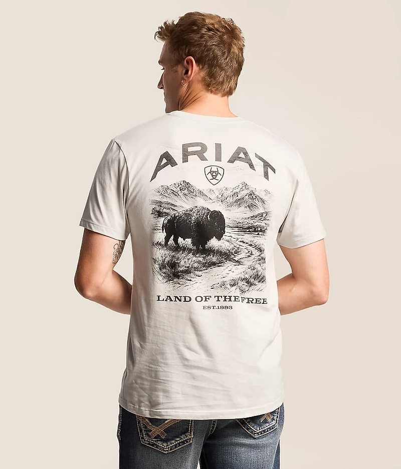 Bison Trail Sketch T-Shirt