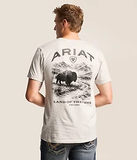 Bison Trail Sketch T-Shirt