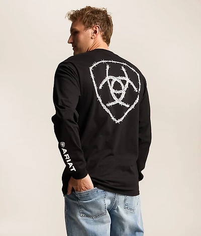 Barbed Wire Shield T-Shirt