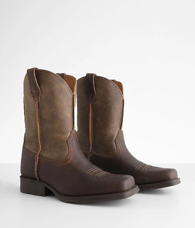 Boys - Rambler Leather Cowboy Boot