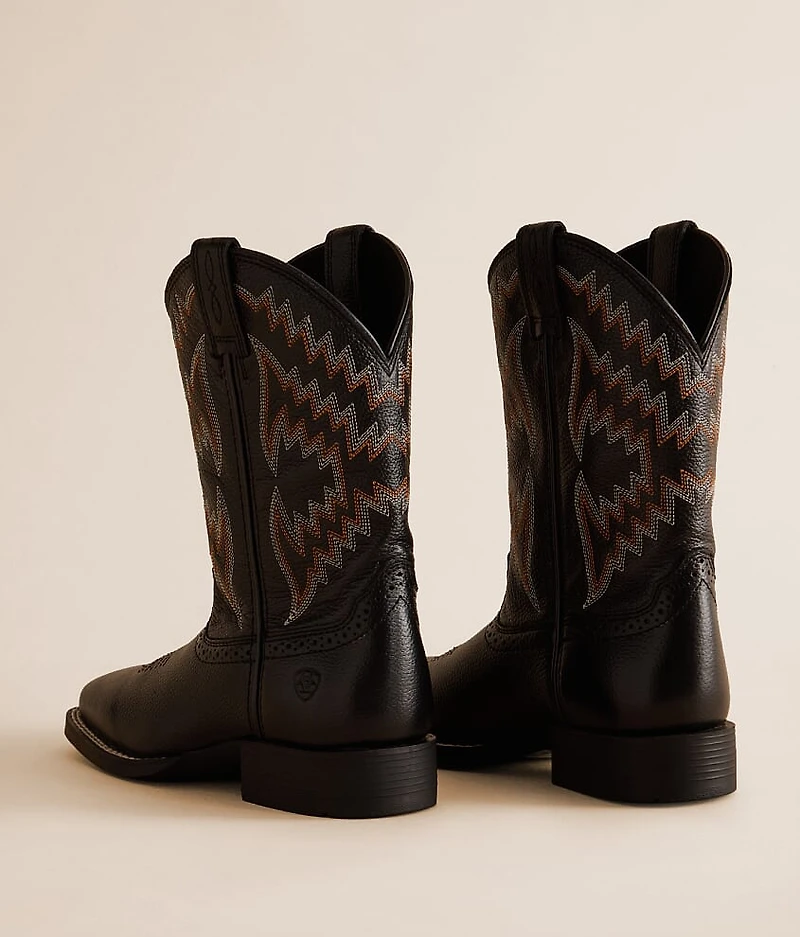 Boys - Tycoon Leather Cowboy Boot