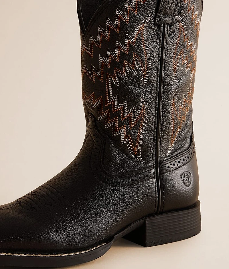 Boys - Tycoon Leather Cowboy Boot