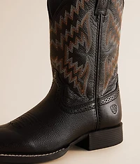 Boys - Tycoon Leather Cowboy Boot