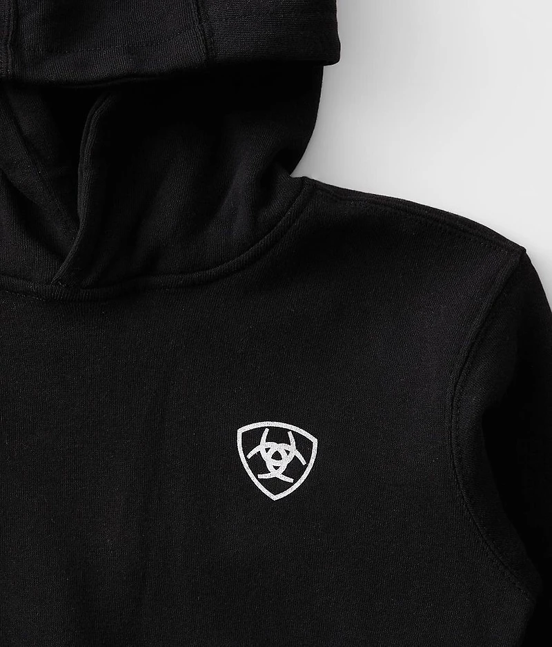 Boys - Camo Flag Hooded Sweatshirt