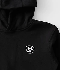 Boys - Camo Flag Hooded Sweatshirt