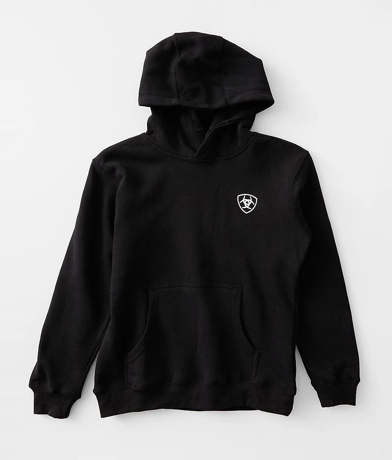 Boys - Camo Flag Hooded Sweatshirt
