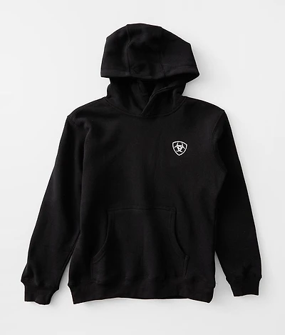 Boys - Camo Flag Hooded Sweatshirt