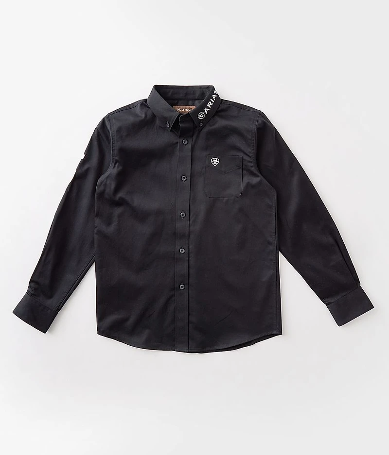 Boys - Team Logo Twill Shirt