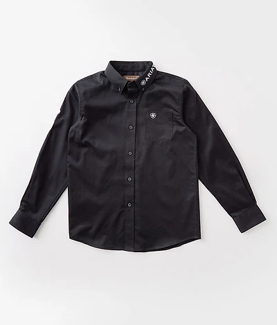 Boys - Team Logo Twill Shirt