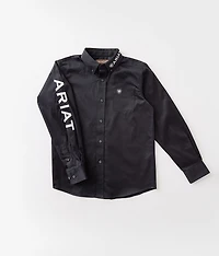 Boys - Team Logo Twill Shirt