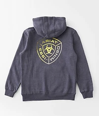 Boys - Gradient Badge Hooded Sweatshirt