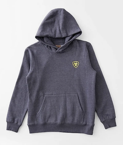 Boys - Gradient Badge Hooded Sweatshirt