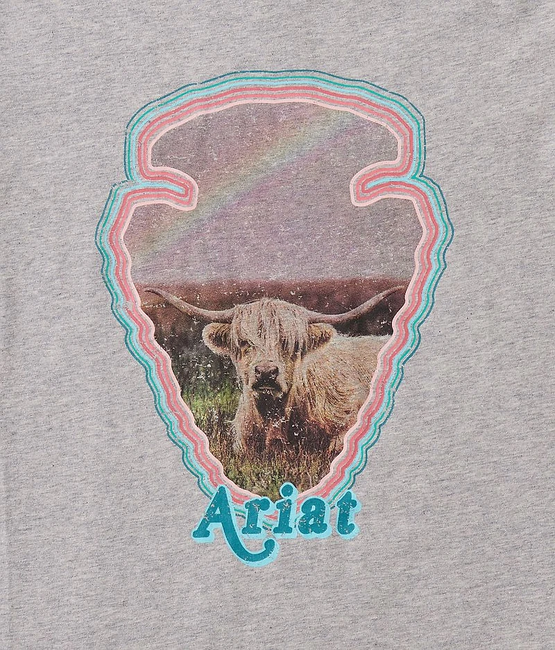 Girls - Arrowhead Cow T-Shirt