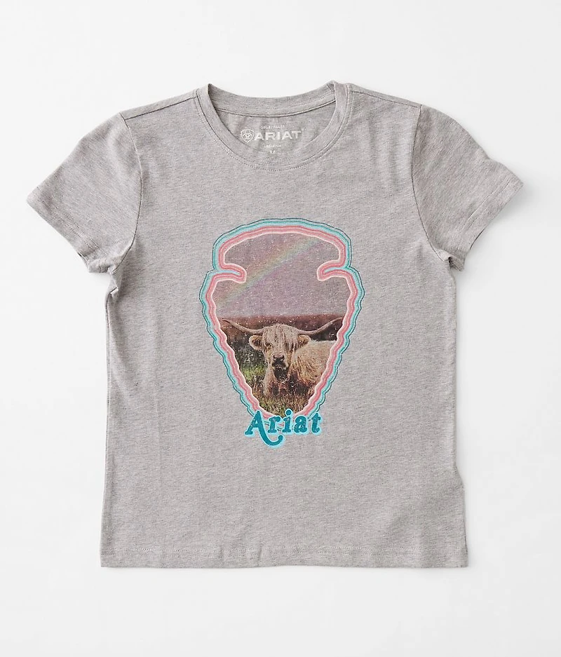 Girls - Arrowhead Cow T-Shirt