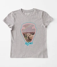 Girls - Arrowhead Cow T-Shirt