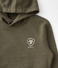 Boys - Stamped Shield Hooded Sweatshirt