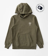 Boys - Stamped Shield Hooded Sweatshirt