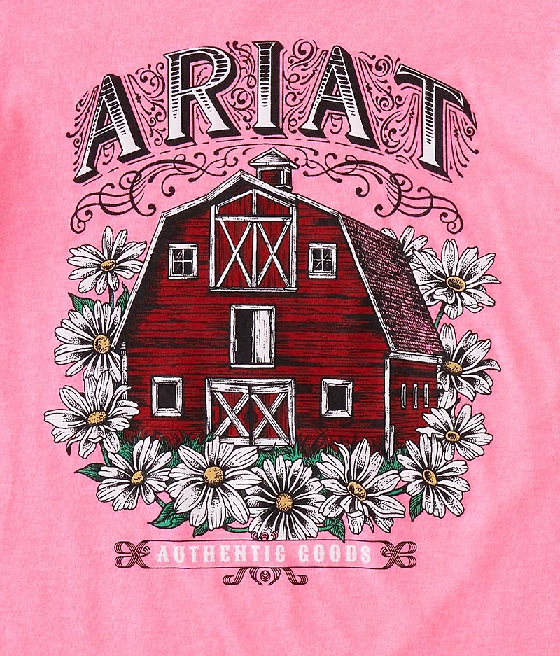 Girls - Floral Farm T-Shirt