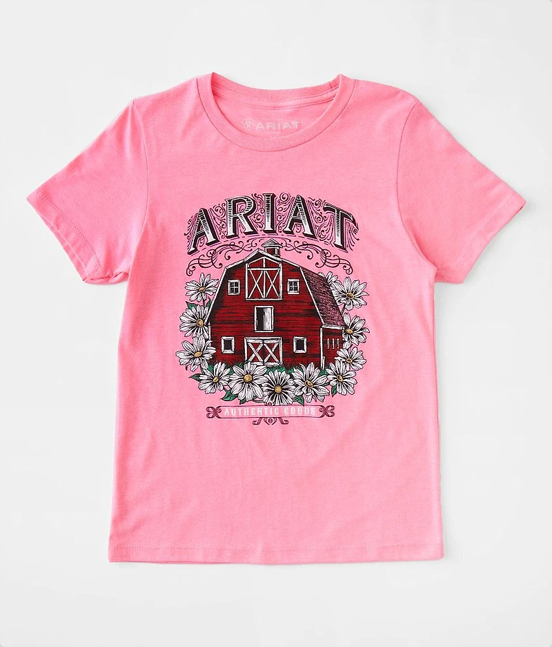 Girls - Floral Farm T-Shirt