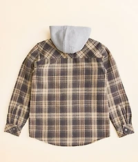 Boys - Herbert Flannel Hooded Shacket