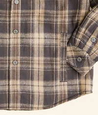 Boys - Herbert Flannel Hooded Shacket
