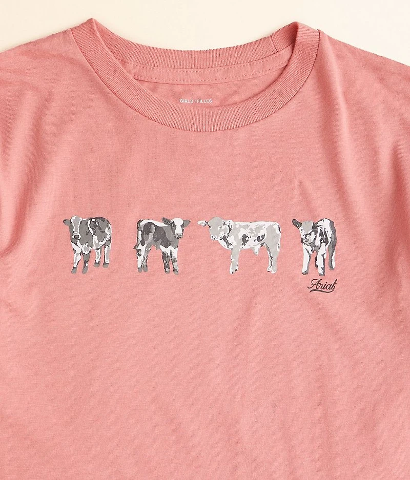Girls - Mini Cow Squad T-Shirt