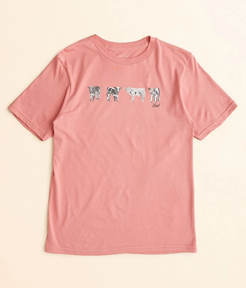Girls - Mini Cow Squad T-Shirt